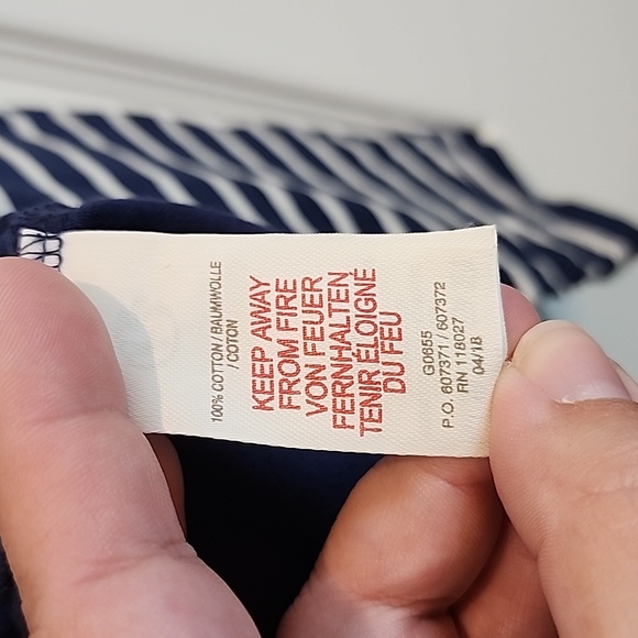 Mini Boden Long Sleeve Rainbow Pocket Tee, Kids Size 11-12 - Picture 4 of 5